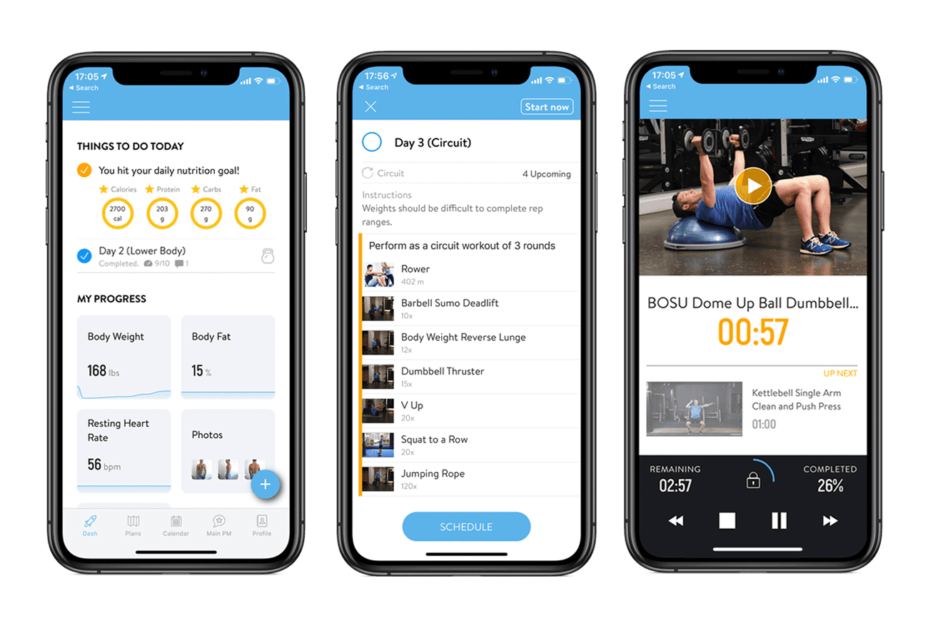 Forge Online Personal Trainer Mobile App